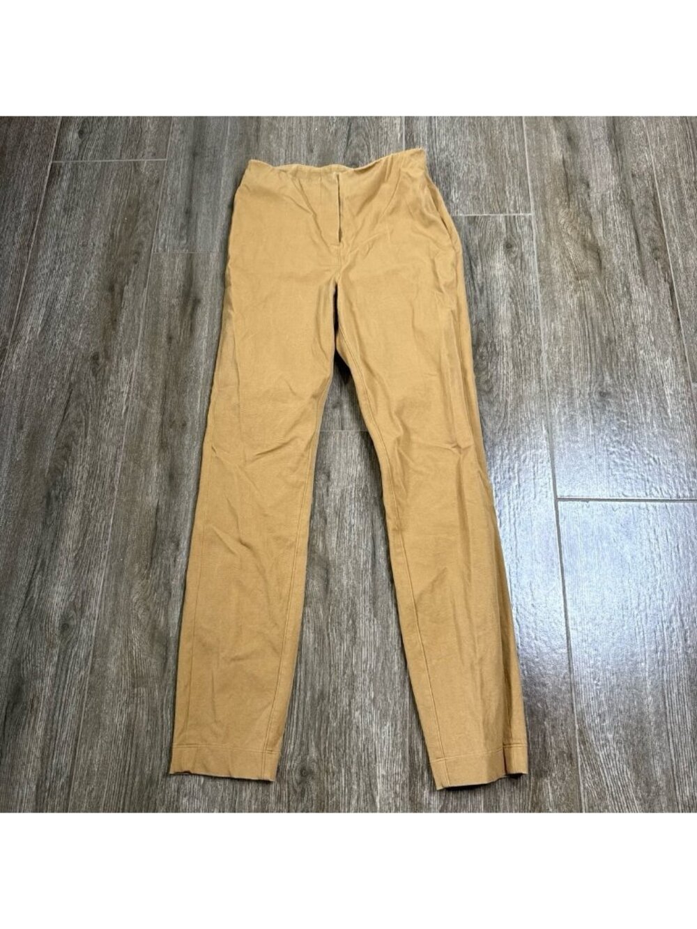 Kit and Ace stretch trousers tan skinny pants size 2 camel tan color